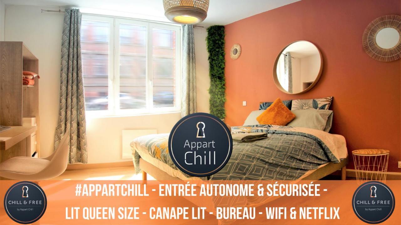 Appart Chill & Free - Proche Centre Valenciennes - Parking Gratuit 외부 사진